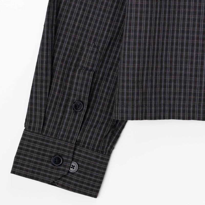 mfpen PRIORITY SHIRT, Dark Linen Check