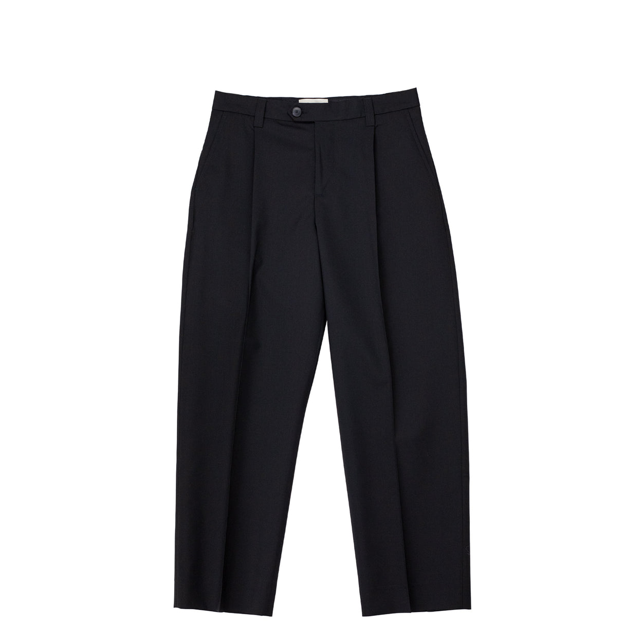 Black pants on a white background