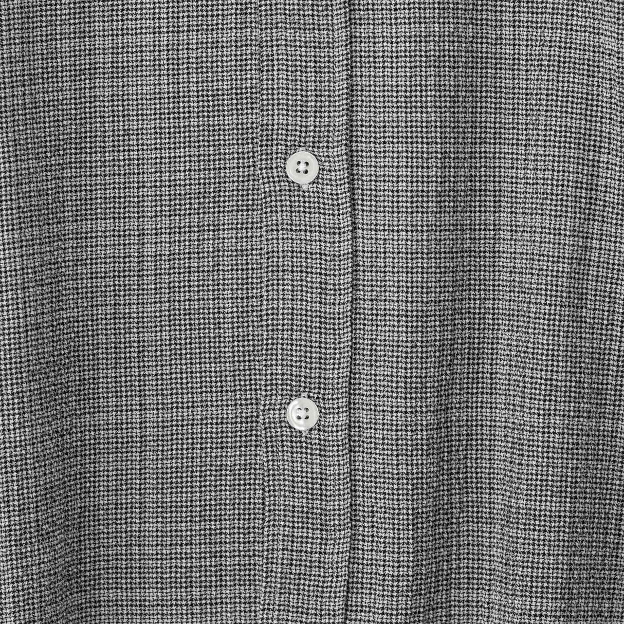 mfpen VACATION SHIRT, Mini Houndstooth Seersucker