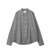mfpen VACATION SHIRT, Mini Houndstooth Seersucker