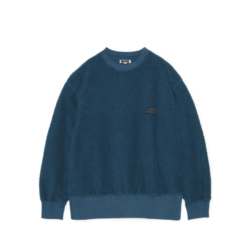 nanamica OOAL CREWNECK SWEATSHIRT, Grayish Navy