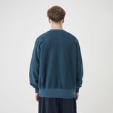 nanamica OOAL CREWNECK SWEATSHIRT, Grayish Navy