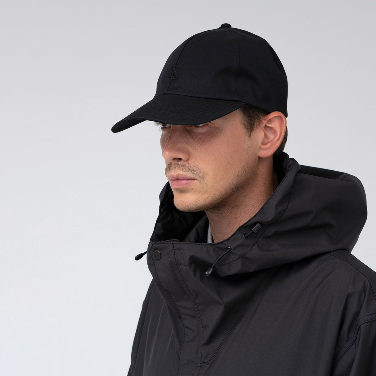 nanamica 2L COTTON GORE-TEX CAP, Black