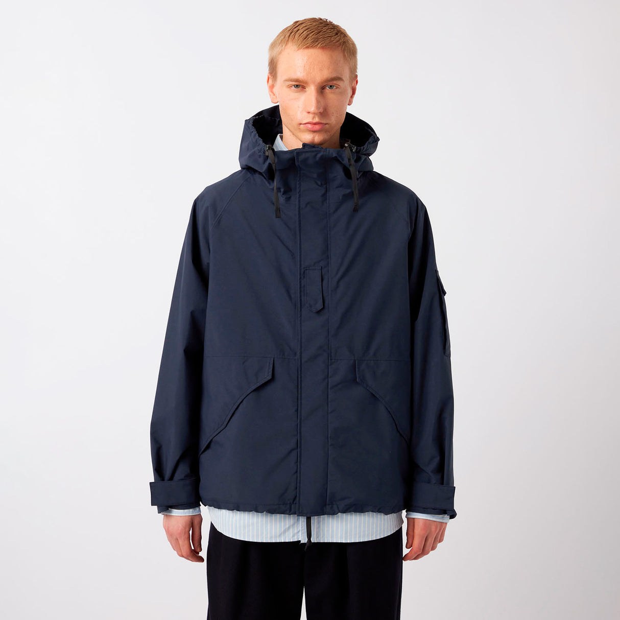 nanamica 2L NYLON GORE-TEX CRUISER JACKET, Navy