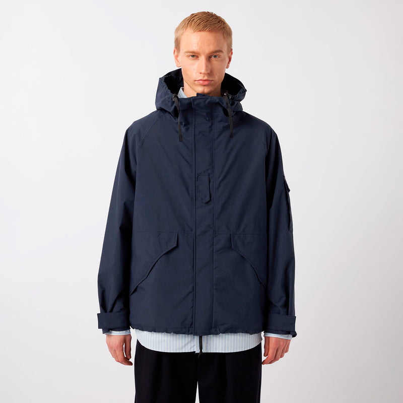 nanamica 2L NYLON GORE-TEX CRUISER JACKET, Navy