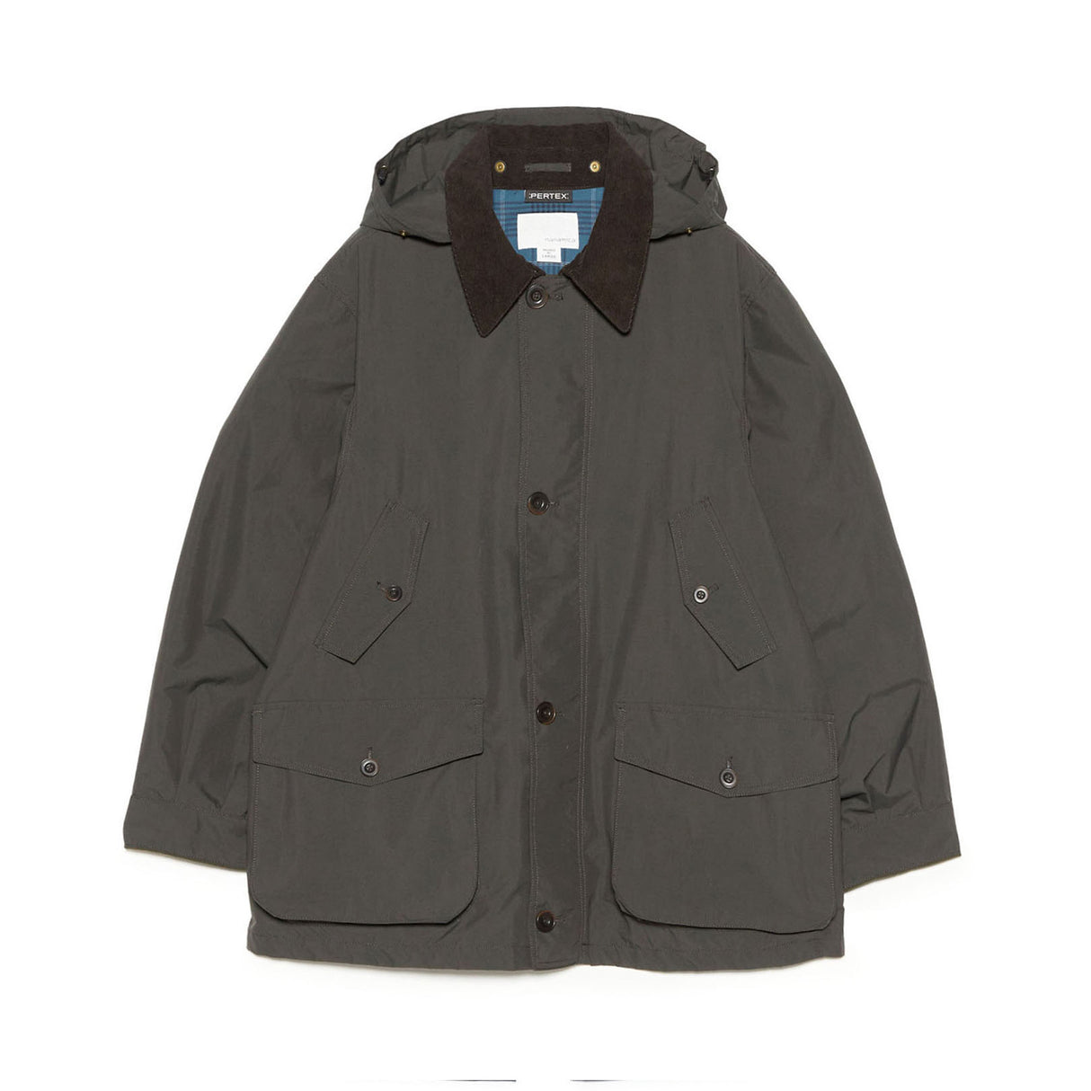 nanamica 2L PERTEX UNLIMIDET FIELD JACKET, Dark Olive