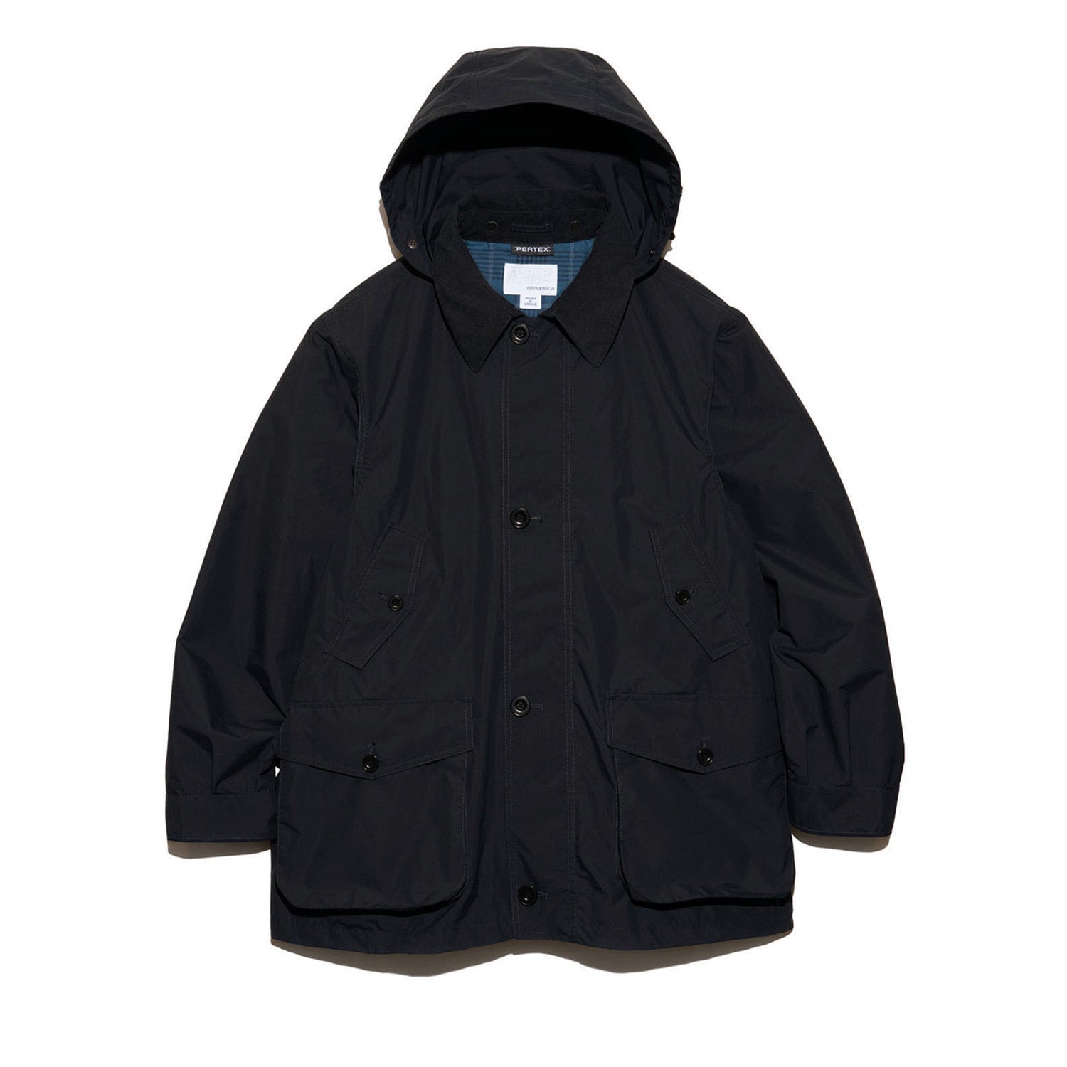 nanamica 2L PERTEX UNLIMITED FIELD JACKET, Black – Beamhill
