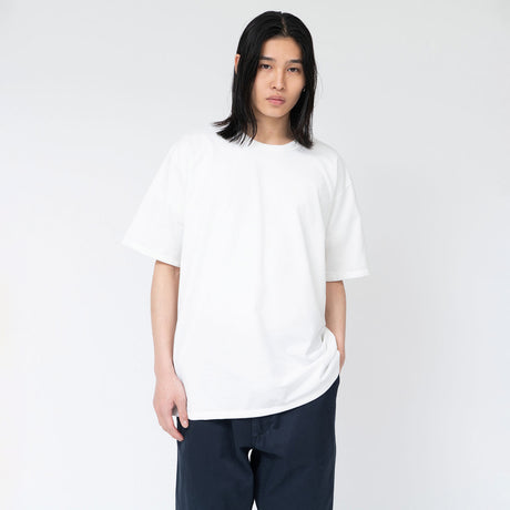 nanamica COOLMAX JERSEY TEE, White - Image 2