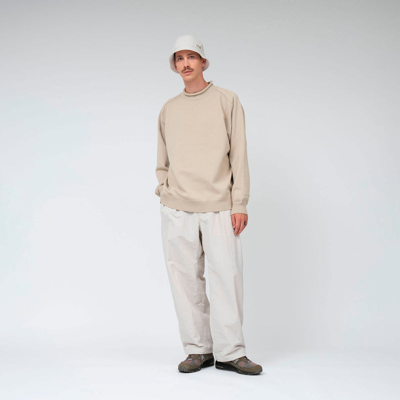 nanamica CREW NECK SWEATER, Navy