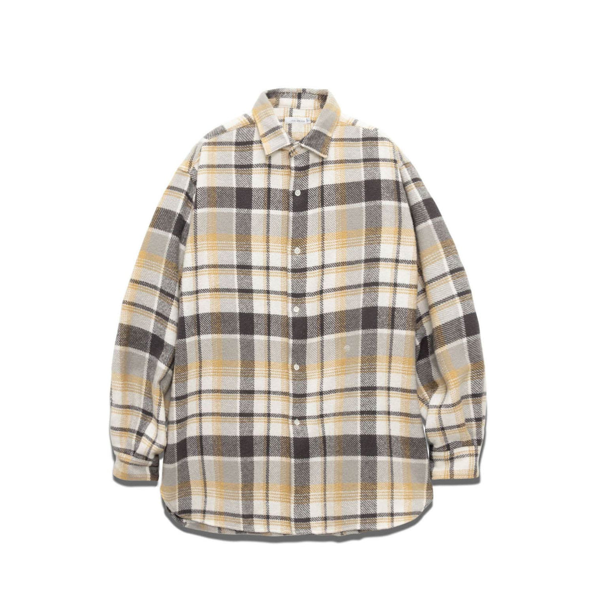 nanamica HEAVY FLANNEL SHIRT, Gray