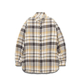 nanamica HEAVY FLANNEL SHIRT, Gray