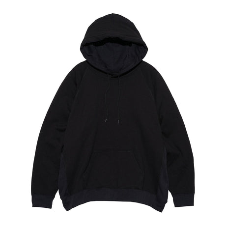 nanamica HOODED PULLOVER SWEAT, Black - Image 1