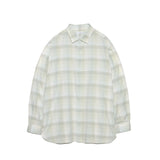 nanamica REGULAR COLLAR WIND SHIRT, Light Khaki
