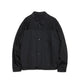 nanamica SHORT DENIM JACKET, Black