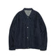 nanamica SHORT DENIM JACKET, Indigo