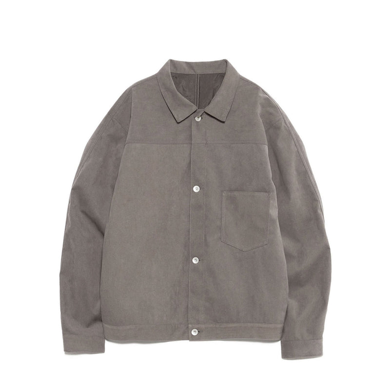 nanamica ULTRASUEDE SHORT JACKET, Grey