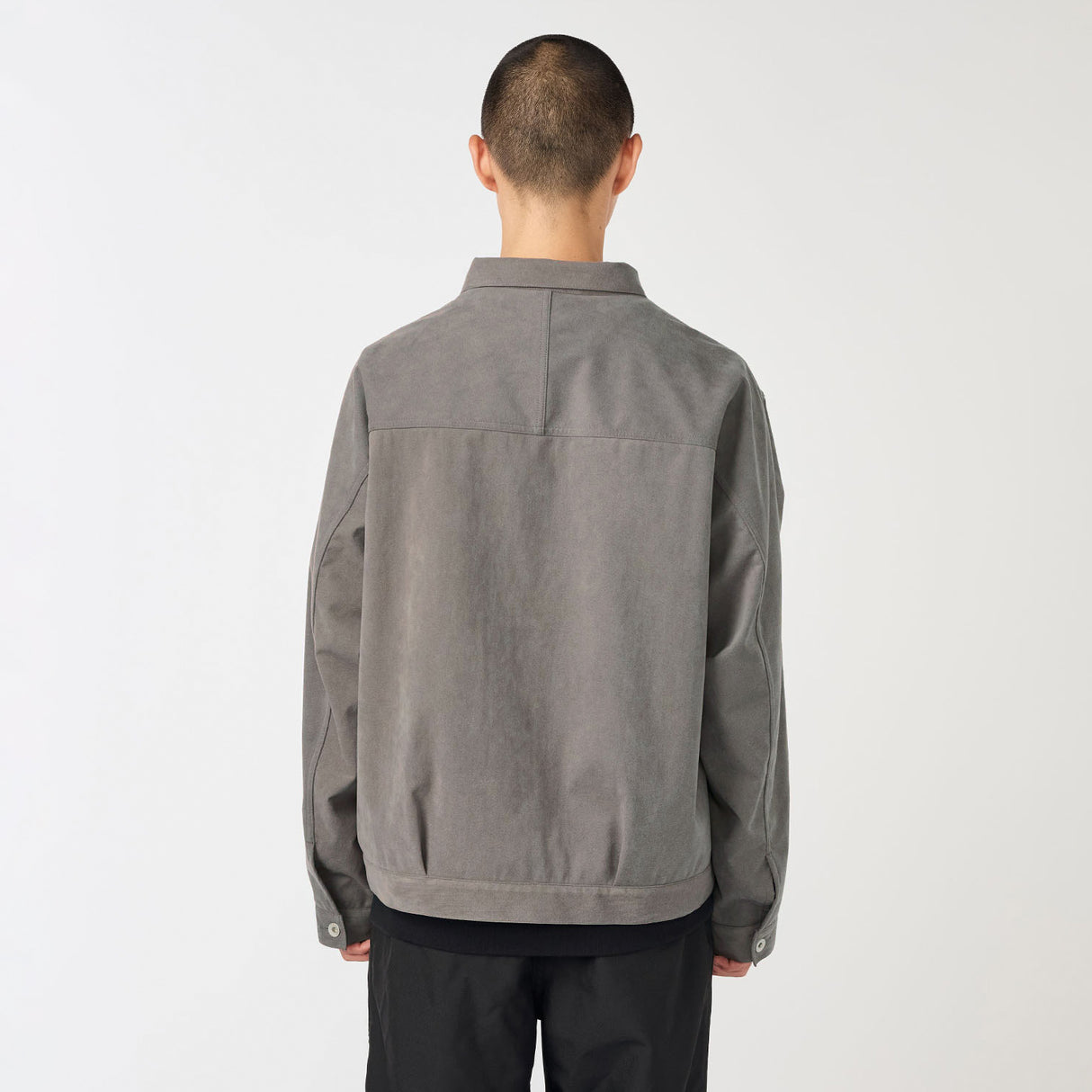 nanamica ULTRASUEDE SHORT JACKET, Grey