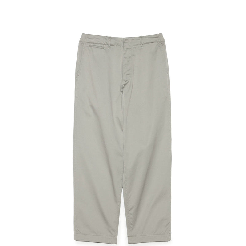 nanamica WIDE CHINO PANTS, Light Grey