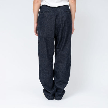 nanamica WIDE DENIM PANTS, Indigo