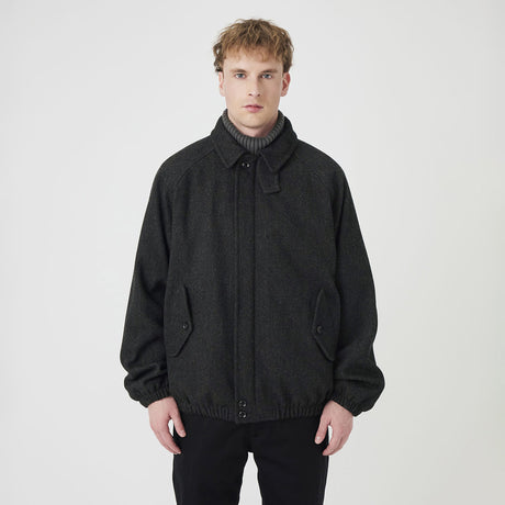nanamica WINDSTOPPER SHORT JACKET, Black
