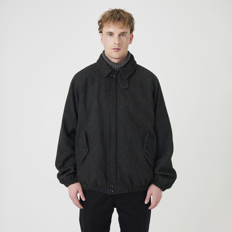 nanamica WINDSTOPPER SHORT JACKET, Black