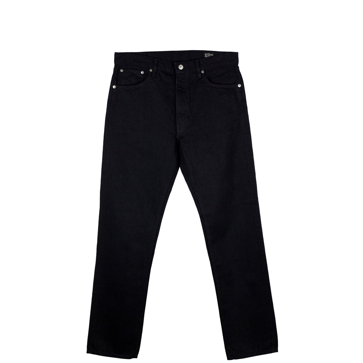 orSlow 107 IVY FIT DENIM, Black Denim