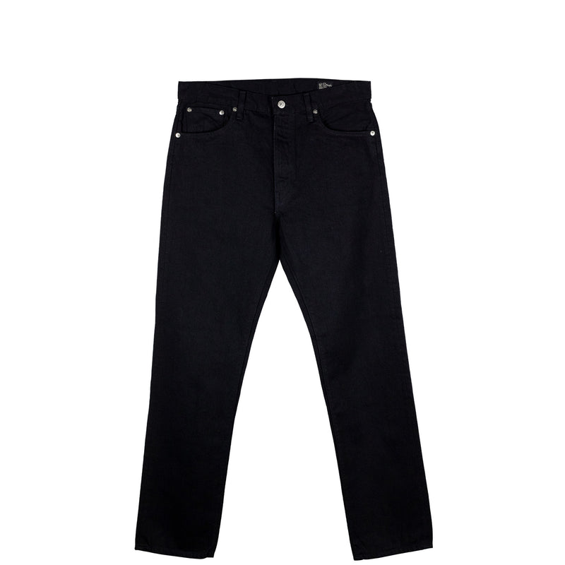orSlow 107 IVY FIT DENIM, Black Denim