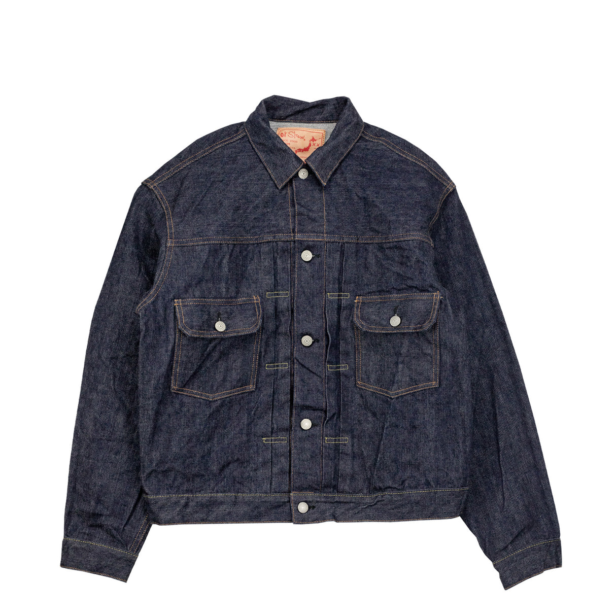 orSlow 1950'S TYPE 2 DENIM JACKET, Onewash Selvage