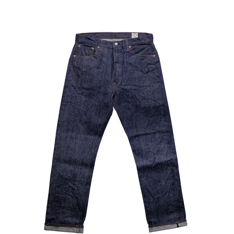orSlow 1966''S STANDARD DENIM JEANS, Denim One Wash