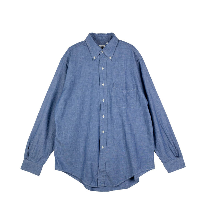orSlow STANDARD BUTTON DOWN SHIRT, Chambray