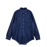 orSlow STANDARD BUTTON DOWN SHIRT, Denim One Wash
