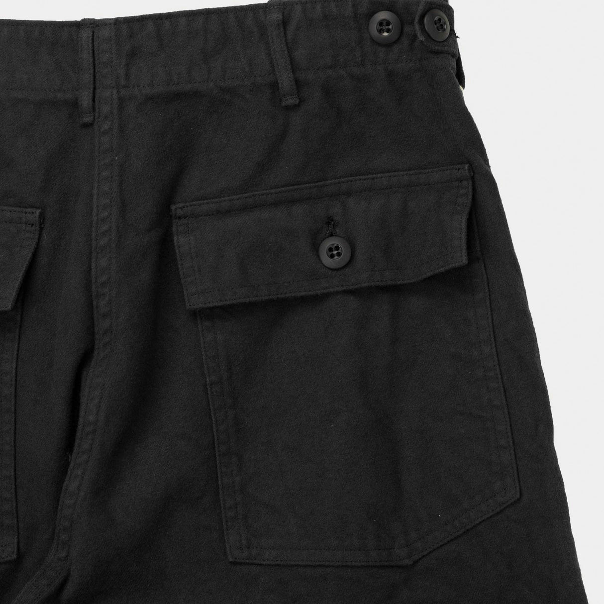 orSlow US ARMY FATIGUE PANTS, Black