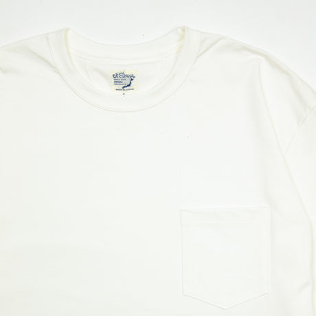 orSlow POCKET T-SHIRT, White