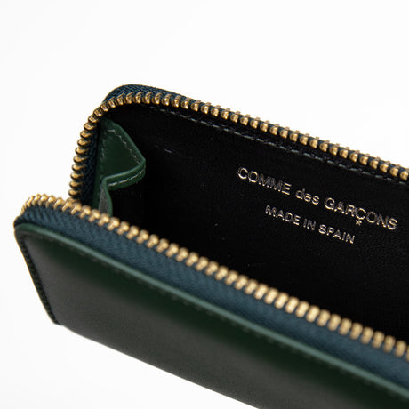 Comme des Garçons WALLET SA410X CLASSIC LINE, Bottle Green