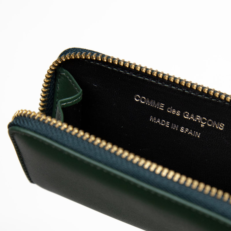Comme des Garçons WALLET SA410X CLASSIC LINE, Bottle Green