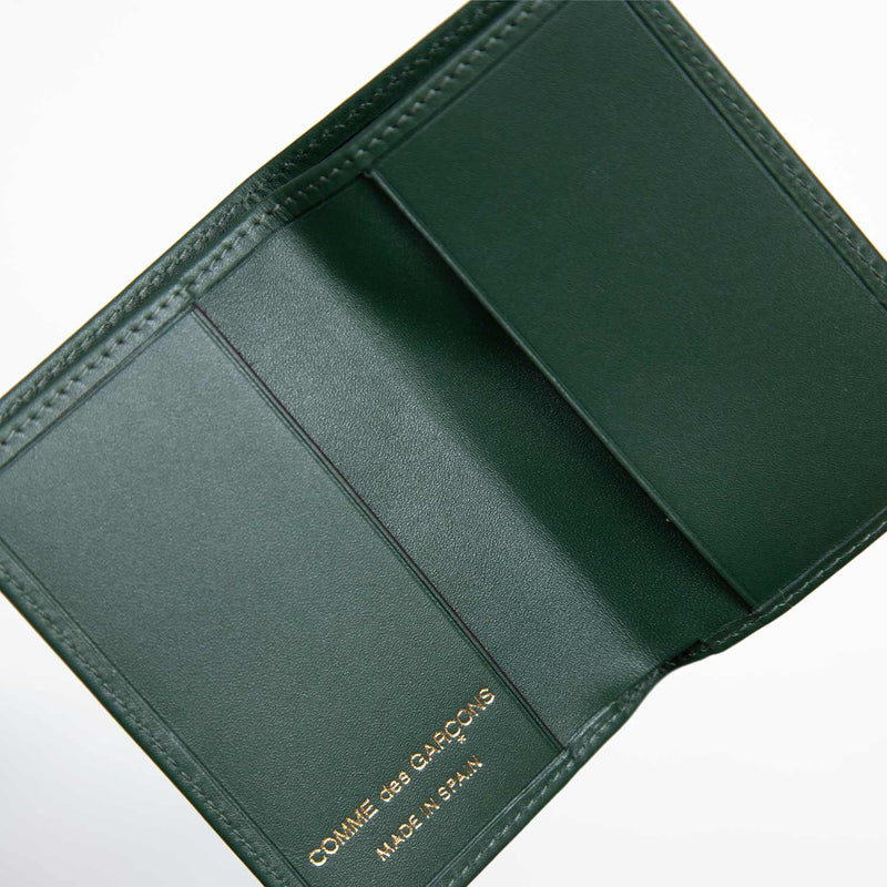 Comme des Garçons WALLET SA6400 CLASSIC LINE, Bottle Green